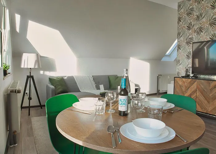 Modernes City-apartment Nahe Duesseldorf,messe,dus