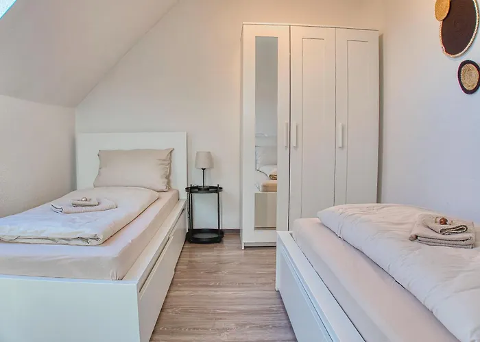 Modernes City-apartment Nahe Duesseldorf,messe,dus Appartement Kaarst